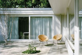 Central courtyard of the house is accessible from every room