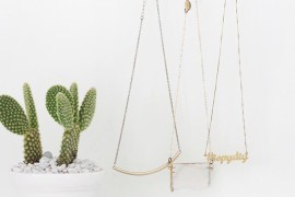 Clay necklace hooks from I Spy DIY