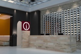 Craftwand reception desk design