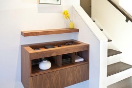 Floating console by J. Weiss Design