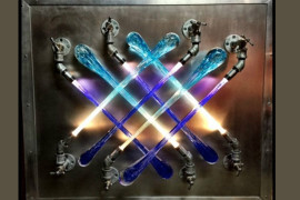 LiquidLights LED Glass Light Fixtures