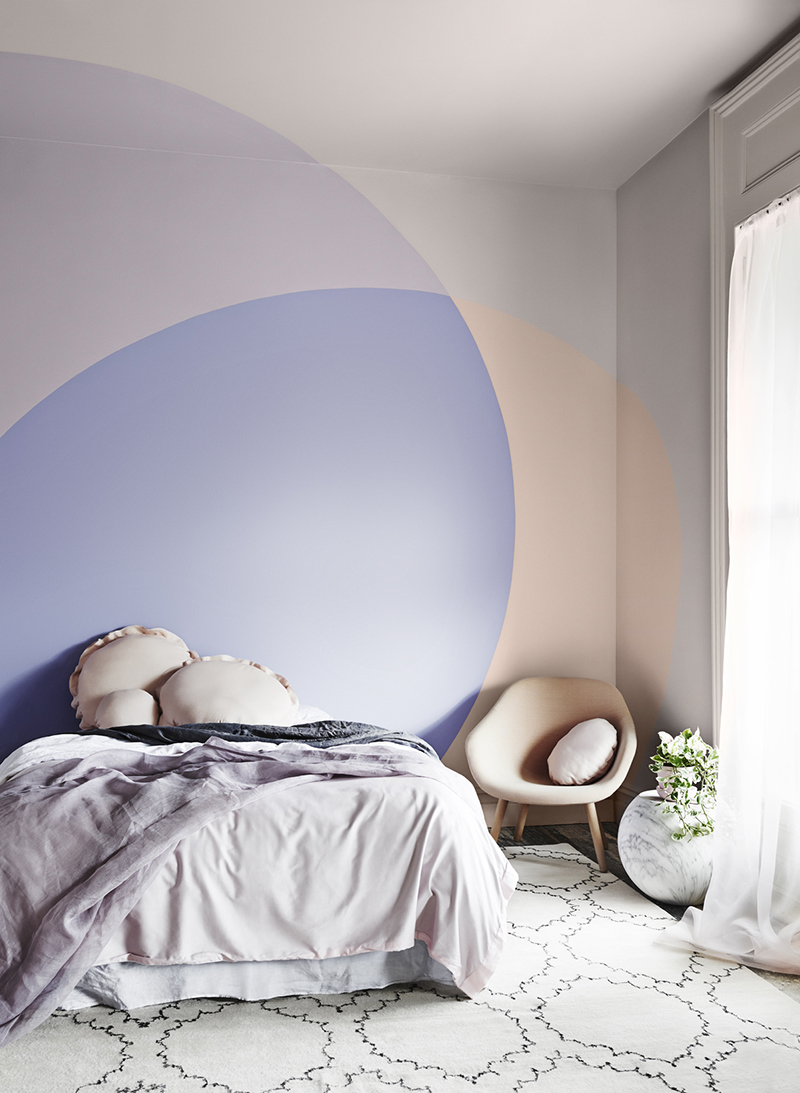 22 clever color blocking paint ideas to make your walls pop for Idee interior design