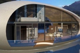 Sea Suite Egg-Shaped Floating Home