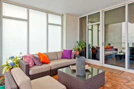 Smart sunroom for the contemporary apartment [Design: Your Design Envy]