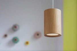 Terence Woodgate Solid Cylinder Pendant Light