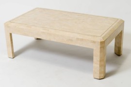 Tessellated stone coffee table