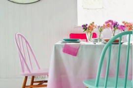 Two-toned chairs from Sprunting!