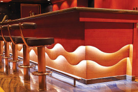 Under Cabinet LED Lighting in Cool Colors