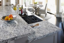 White ice granite formica laminate