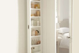 7-shelf storage cabinet