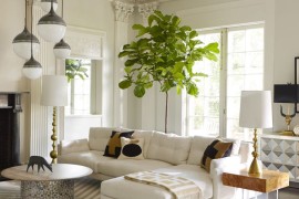 Chic sectional from Jonathan Adler