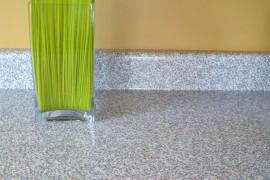 Contact paper countertop makeover from craftandrepeat