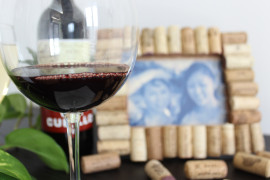 Cork Pic Frame DIY Closeup