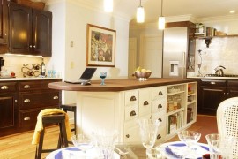 Eco-friendly kitchen design that also doubles as home workspace [Design: Interiors Unleashed]