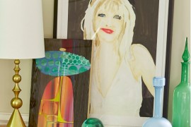 Jonathan Adler decor in shades of the sea