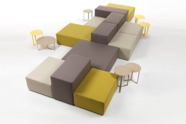 LOUNGE sectional sofa by Marelli
