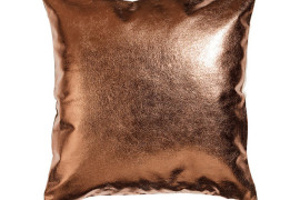 Metallic Copper Cushion Cover