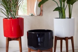 Midcentury-style planers from West Elm