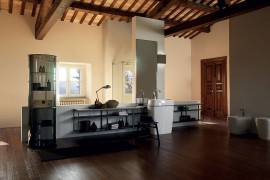 Minimal contemporary bathroom solutions from Scavolini