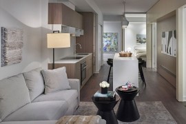 Model condominium highlights the materials, style and finishes of full fledged lofts and apartments