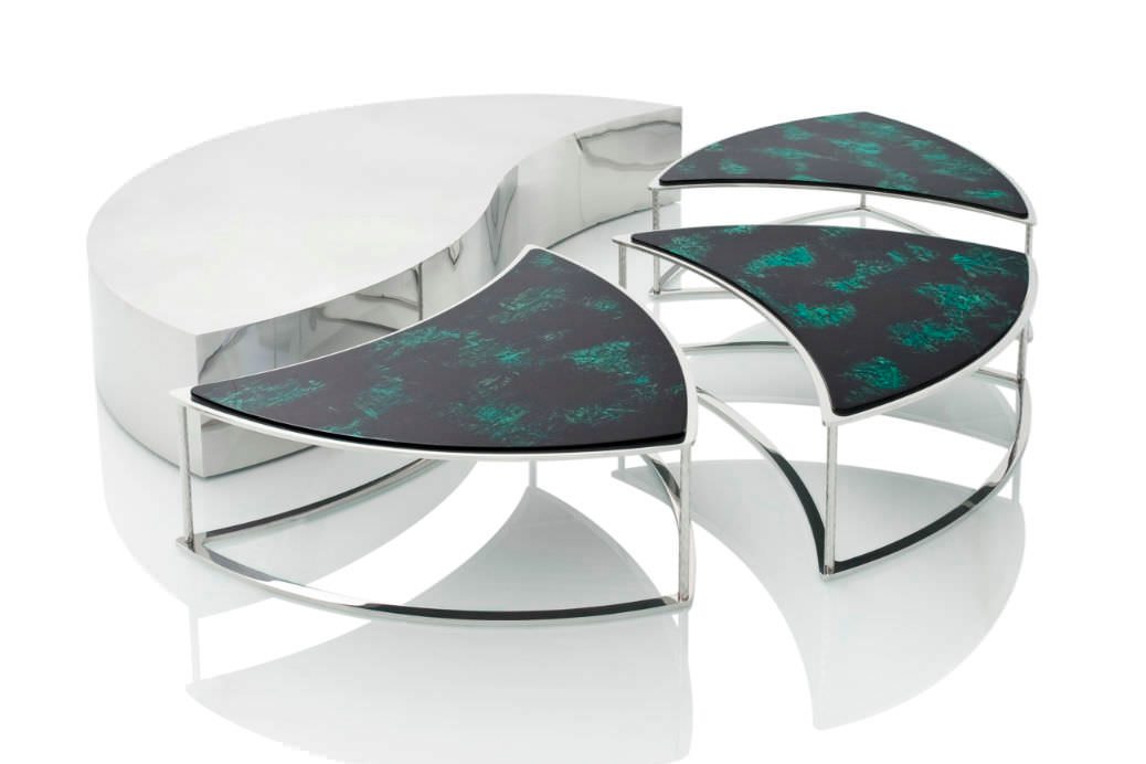 Modular coffee table from Emanuel Ungaro Home