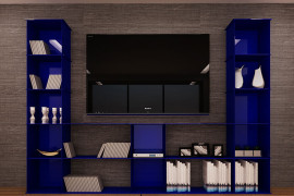 OTZ Living Room Multimedia Ultramarine Blue