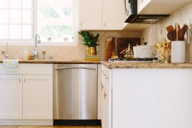 Painted cabinets from A House in the Hills