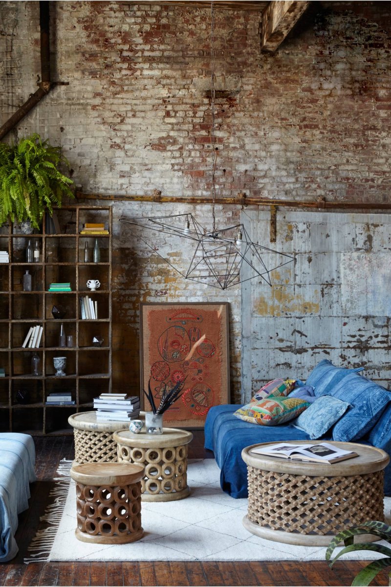 Round stools from Anthropologie
