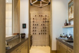 Wine storage in a Florida home