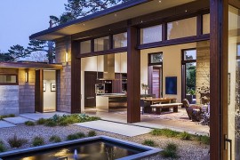 Zen styled indoors also brings a relaxing ambiance to the interior