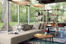three-piece sectional sofa from CB2