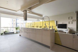 za bor Nezhinskaya Apartment kitchen space