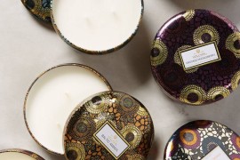 Beautifully packaged Voluspa candles