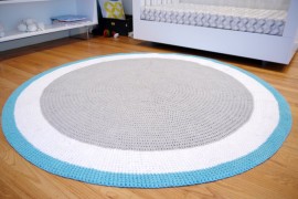 Blue rug from Spot on Square