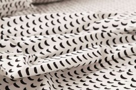 Crescent moon bedding from Urban Outfitters