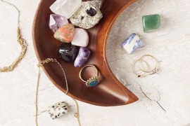 Crescent moon dish from Urban Outfitters