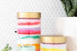 DIY sugar scrub from Sugar & Cloth