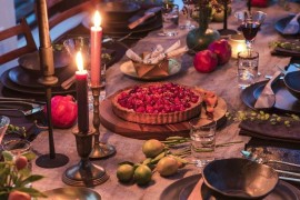 Decadent fall feast by Athena Calderone
