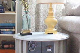 Elegant dog bed with beautiful wall art decor inside