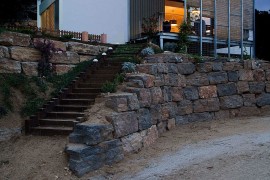 Entrance to the elegant Casa Saüc in Barcelona