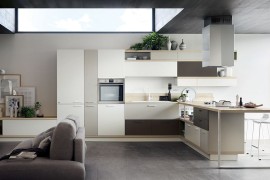Foodshelf explores a new horizontal linearity in the contemporary kitchen