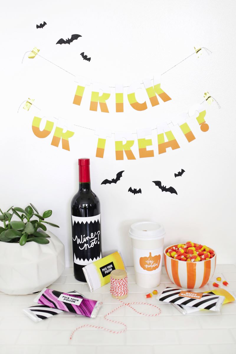 Free Halloween printables from A Beautiful Mess