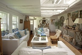 Living room inspired by the sea