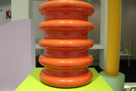 Lombrico vase by Ettore Sottsass