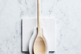 Modern marble trivet
