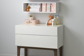 Narrow wall shelving from The Land of Nod