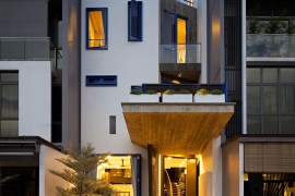 Private modern residence in Singapore with exquisite, eco-friendly design