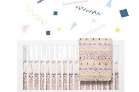 Retro-modern textiles from Babyletto