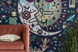 Sun and moon tapestry from Urban Outfitters
