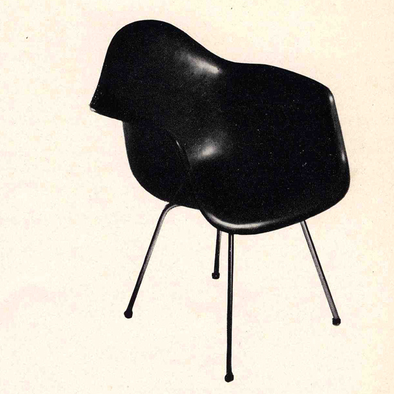The history of the Eames Molded Plastic Chairs
